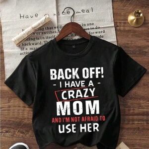 Black Graphic Kids T-Shirt